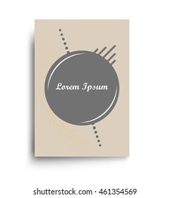 Postcard in the style of minimal