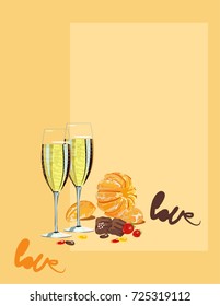 Postcard Sweet feelings