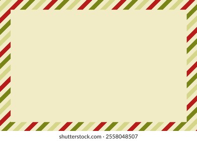 Postcard template free space for creative card modern drt design.Vector illustration.