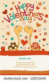 Postcard Valentine's Day