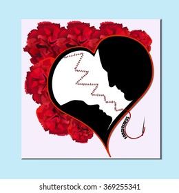 postcard for Valentine's Day