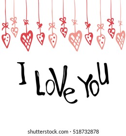Postcard for Valentine's day