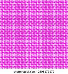 Postcard vector plaid seamless, strip fabric background tartan. Magazine check texture pattern textile in magenta and bright colors palette.