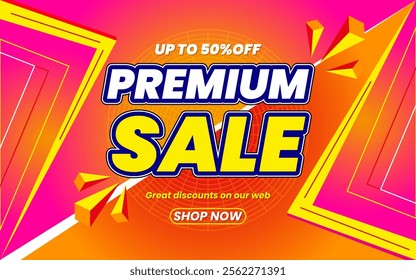 A poster for 1 99 is displayed in a gradient sales colorful background