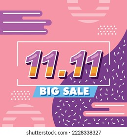 poster of 11 11 big sale commercial