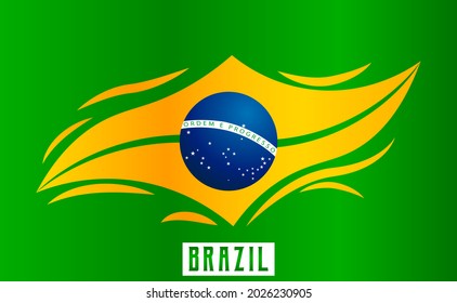 poster 7 September, Independence Day of Brazil, Billboard, Poster, Social Media, Greeting Card template vector Illustration