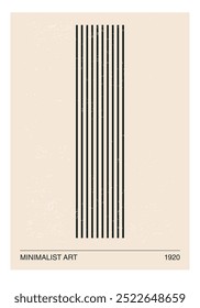 Poster in 70s style with retro alphabet letters