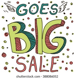 poster about big sale
