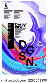 poster abstract design vector set. Abstract liquid graphic gradient circle shape on cover book presentation. Minimal brochure layout and modern report business flyers poster template, annual.