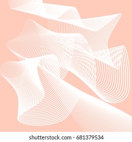 A poster with abstract figures in the style of the 80s. Retro-art for covers, banners, flyers and posters. Vector illustration.