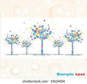 Poster autumn.Vector.