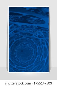 Poster background with 3D illustration abstract technology digital hi tech concept 