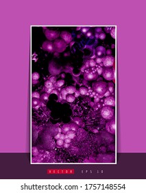 Poster background with 3D illustration abstract technology digital hi tech concept 