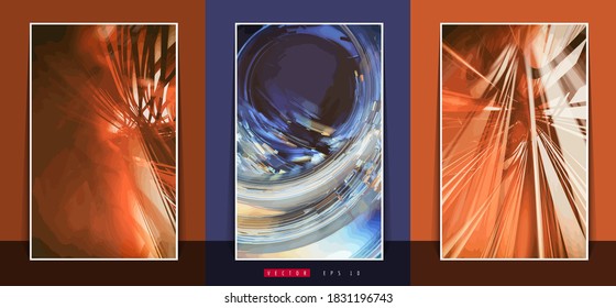 Poster background with abstract technology digital hi tech concept 