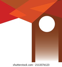 poster background design red color