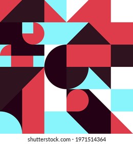 Poster background design with scandinavia style
