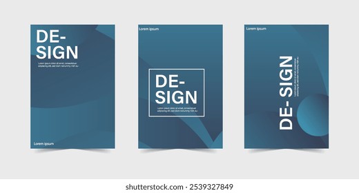 Poster background design templates Abstract color
