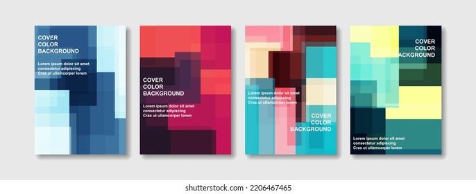 Poster background modern abstract and gradient cover minimalist color