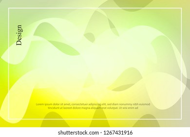 Poster for banner design.Dynamic effect. Modern pattern.