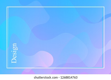 Poster for banner design.Dynamic effect. Modern pattern.
