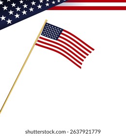 Poster, Banner, Flyer, Background of the United States flag