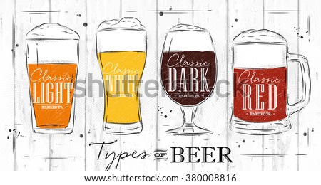 poster beer four main