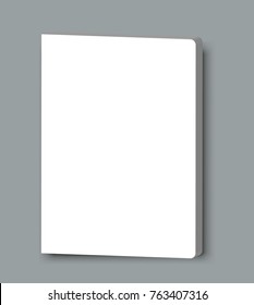 Poster Blank brochure mockup cover template. Isolated