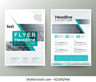 Poster Brochure Flyer Design Layout Vector Template In A4 Size