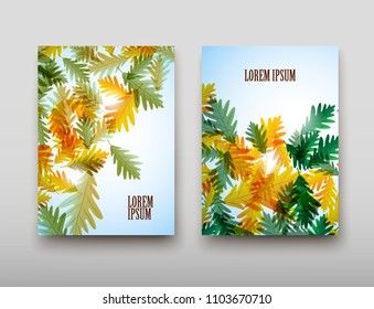 Poster brochure flyer design template vector, Leaflet cover presentation abstract geometric background, layout in A4 size shadow