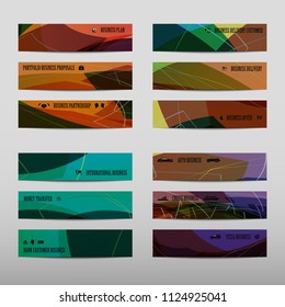 Poster brochure flyer design template vector, Leaflet cover presentation abstract geometric background, layout in A4 size shadow