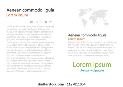 Poster brochure flyer design template vector, Leaflet cover presentation abstract geometric background, layout in A4 size shadow