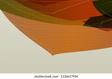 Poster brochure flyer design template vector, Leaflet cover presentation abstract geometric background, layout in A4 size shadow