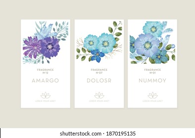 Poster, Brochure of vector abstract illustrations, backgrounds magazines about Modern design, future, design and comment, fancy branding, multi color posters, Floral, minimal, Fashion