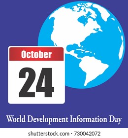 poster with calendar with reminder date worldwide