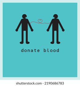 Afiche que pide donación de sangre