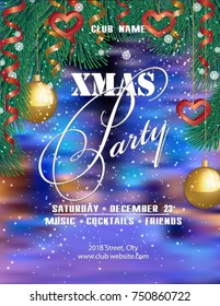 Poster christmas party