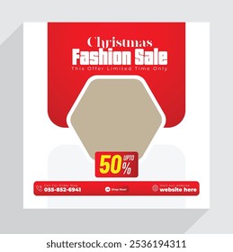 a poster for Christmas sale with a Christmas sale sign.
