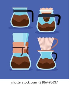 cartel de la colección de cafés