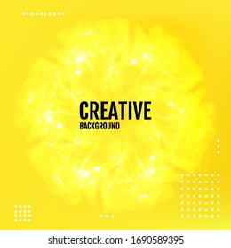 Poster mit Farbverlauf-Hintergrund. Modernes Design