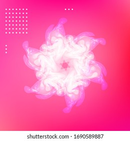 Poster mit Farbverlauf-Hintergrund. Modernes Design