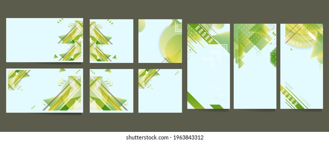 Poster colors design art painting contemporary new style templates set invitations to lines abstract background for book cover texture brochure. Vector eps10 stock