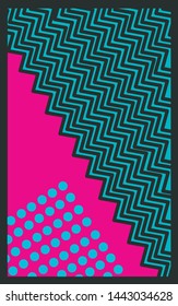 

Poster composition in a Zine culture style. T-shirt composition. Vector illustration 