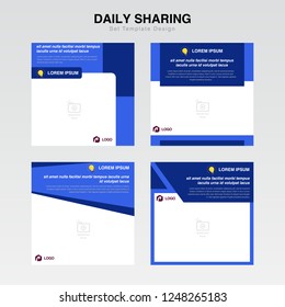 Poster , cover banner Template, social media banner