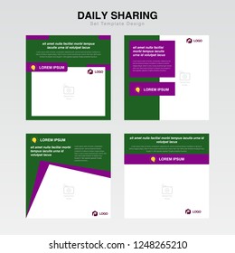 Poster , cover banner Template, social media banner