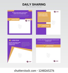 Poster , cover banner Template, social media banner