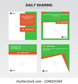 Poster , cover banner Template, social media banner