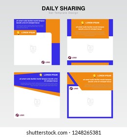 Poster , cover banner Template, social media banner