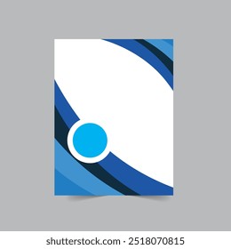 Poster cover book design template with space for photo background, Use for annual report, proposal, portfolio, brochure, flyer, leaflet, catalog