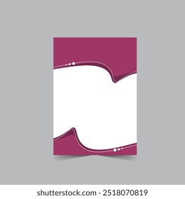 Poster cover book design template with space for photo background, Use for annual report, proposal, portfolio, brochure, flyer, leaflet, catalog