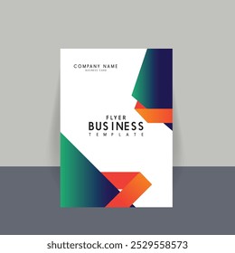 Modelo de design de livro de capa de cartaz com espaço para fundo de foto, uso para relatório anual, proposta, portfólio, brochura, folheto, folheto